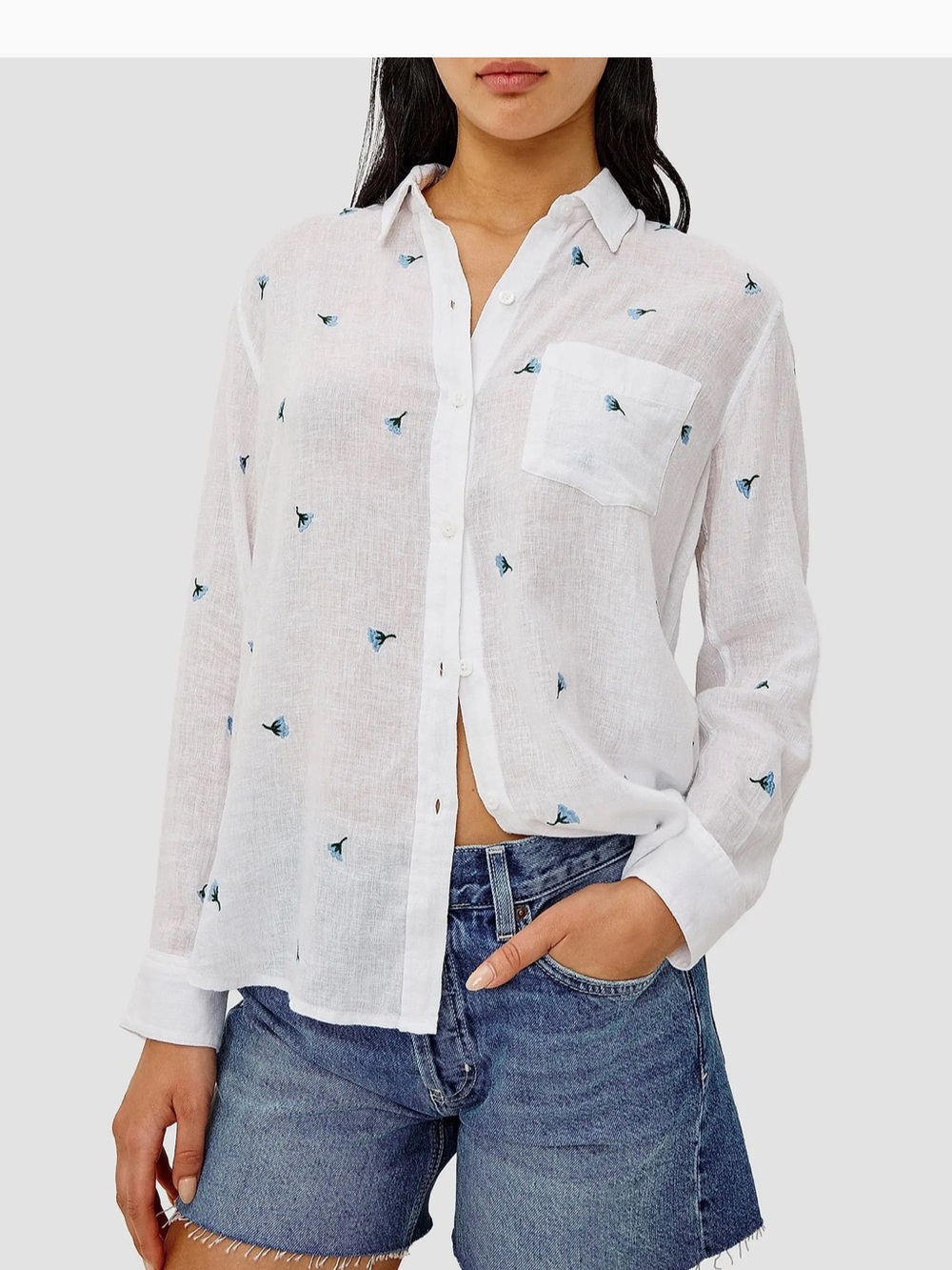 Rails Charli button down